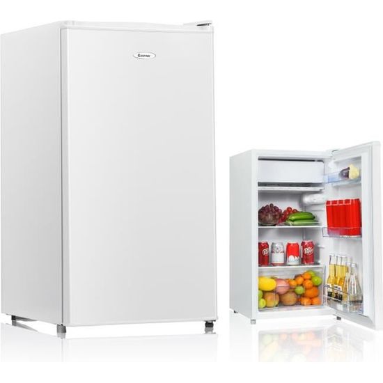 Mini Réfrigérateur 45 L Congélateur 4 L, Température Réglable, Porte  Réversible, Bomann, KB7245W, Blanc - Refrigerateur bar - Achat & prix