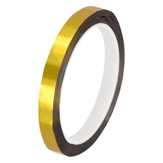 Ruban Adhésif Métallique Doré 1,27 Cm X 50 M Pour Détails De Mur, Arts ...