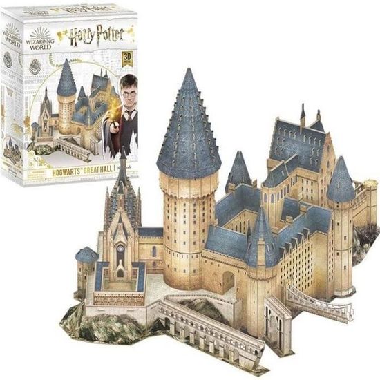Puzzle 3D - CUBICFUN - Harry Potter Hogwarts Great Hall - Fantastique - Mixte - Adulte