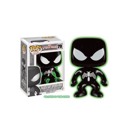 Black suit hotsell spiderman funko pop