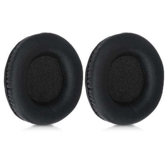 Coussinets De Remplacement Pour Sennheiser HD25 / HD250BT - Simili Cuir Noir, Confort Amélioré