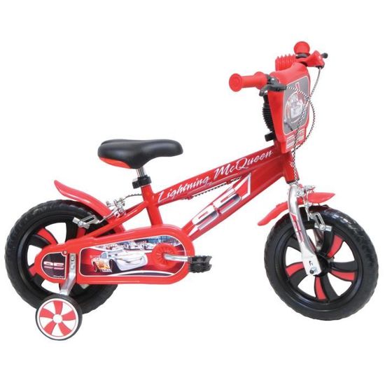 CARS Velo Enfant 12 pouces 2 a 4 ans Cdiscount Sport