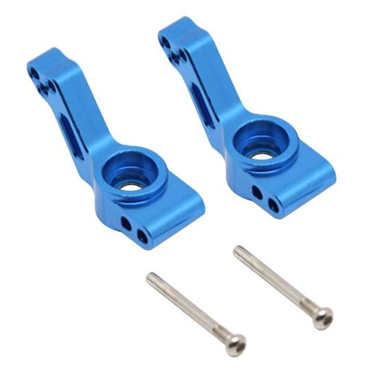 Ensemble complet d'essieu avant arrière en alliage d'aluminium CNC pour essieux 1/10 RC Crawler RC-4WD Gela-nde II TF2 D110 Yo-ta II (Noir Ensemble complet d'essieu avant arrière en alliage d'aluminium CNC pour essieux 1/10 RC Crawler RC-4WD Gela-nde II TF2 D110 Yo-ta II (Noir