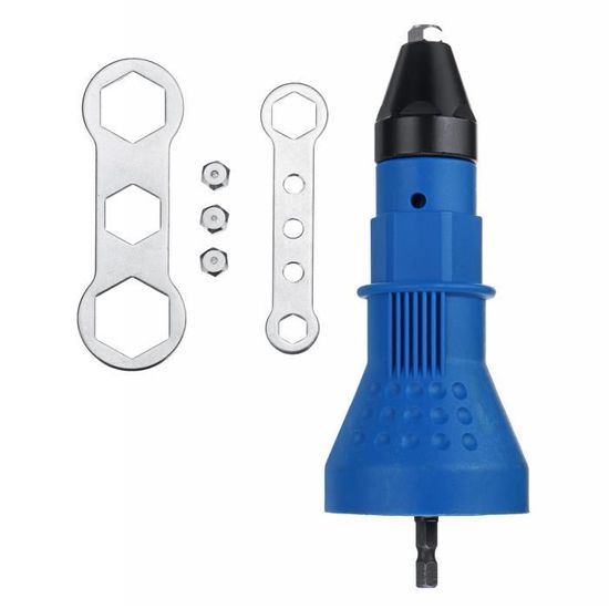 AVANC Électrique Rivet Écrou Pistolet Riveteuse Outil Sans Fil Perceuse Adaptateur Cdiscount