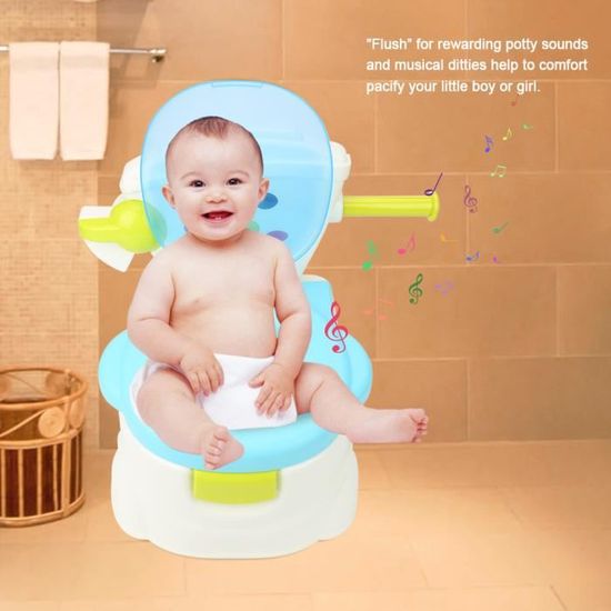 Chaise de dressage d'urinoir de pot de toilette de formation de bébé sûr pour les tout-petits-FAR