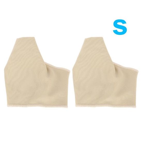 Paire D'orthèses En Silicone Pour Oignons De Pied (Hallux Valgus) - Couleur Chair - Unisexe - Neuf