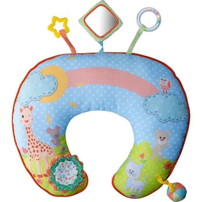 SOPHIE LA GIRAFE Coussin d'éveil Duo