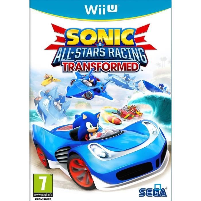 Nintendo Wii U Sonic All Stars Racing Transformed Jeu Wii U