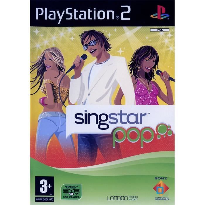 Deg Singstar Pop / Jeu Console PS2