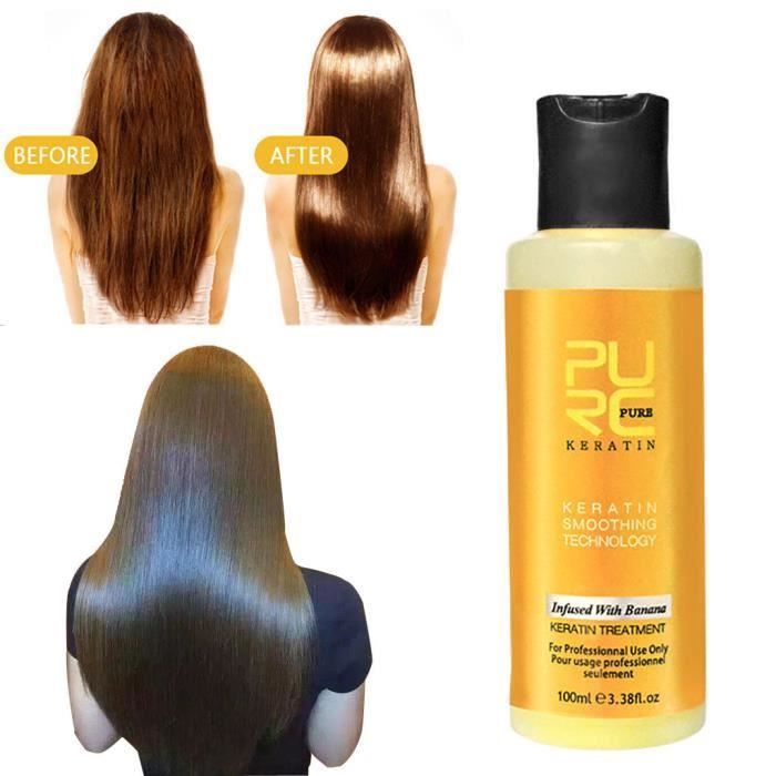 100 ml de protéine de collagène de kératine intensive pour les cheveux secs endommagés @Buuiude5273