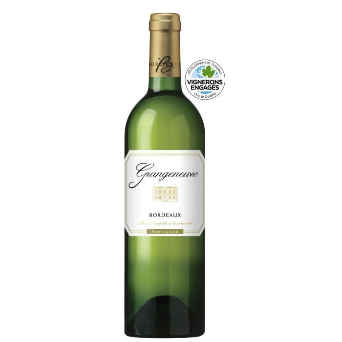 GRANGENEUVE AOC Bordeaux Blanc 100% Sauvignon