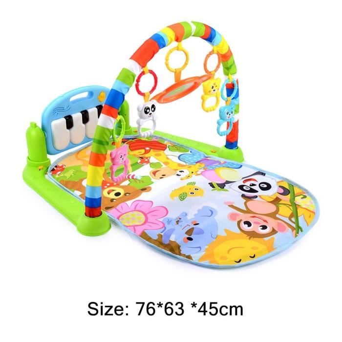 Tapis d'éveil,Nouveau bébé musique support tapis de jeu enfant tapis Puzzle jouet tapis Piano clavier infantile tapis - Type BK008