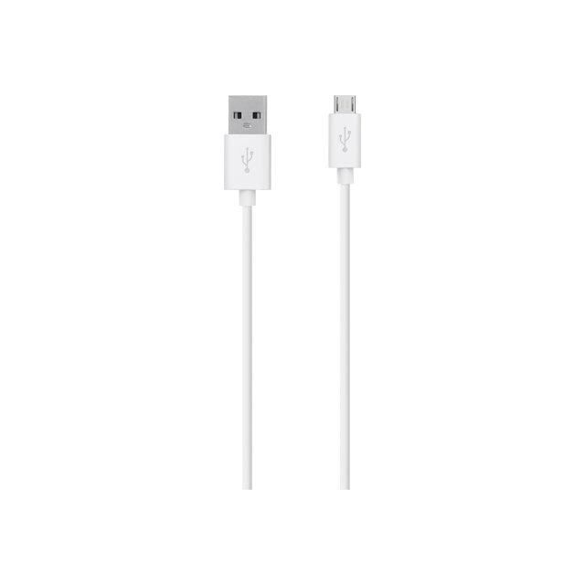 BELKIN Câble Micro USB BLANC 1,2 m