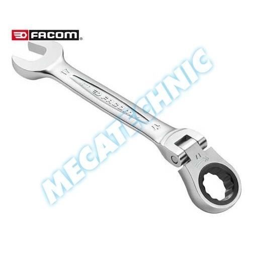 Clé mixte à cliquet articulée métriques Taille 18mm -