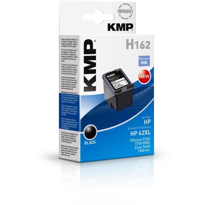 KMP H162, HP, Noir, Envy 5540 e-All-in-One Envy 5542 e-All-in-One Envy 5640 e-All-in-One Envy 5642 e-All-in-One Envy...