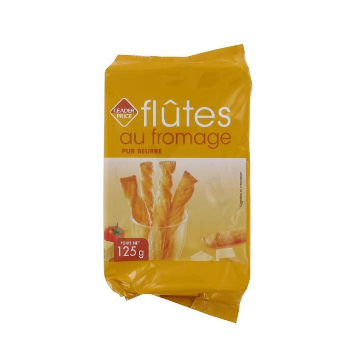 Flûtes au fromage pur beurre - 125g