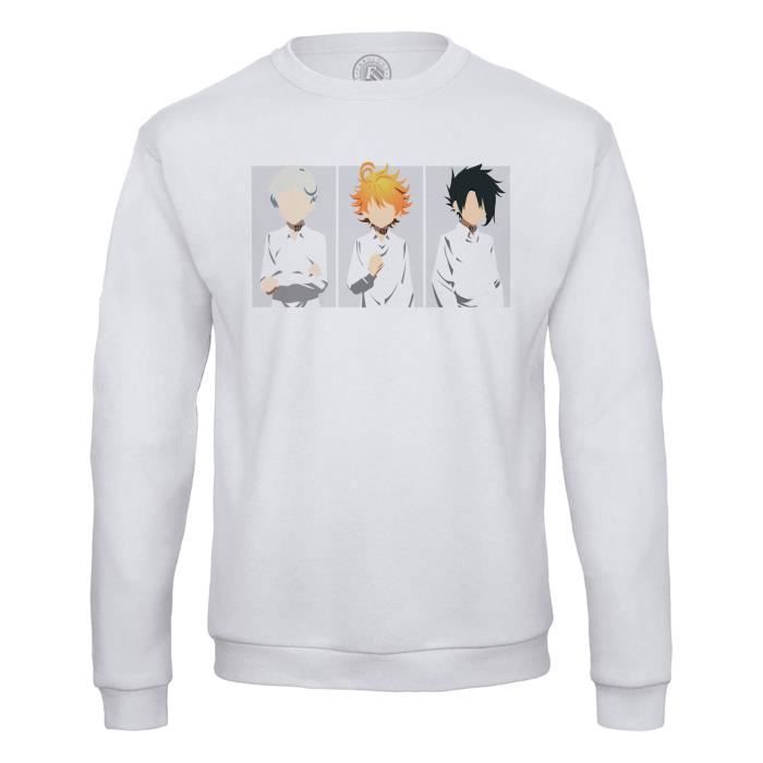 Sweat Shirt Homme The Promised Neverland Sans visage Shonen Manga