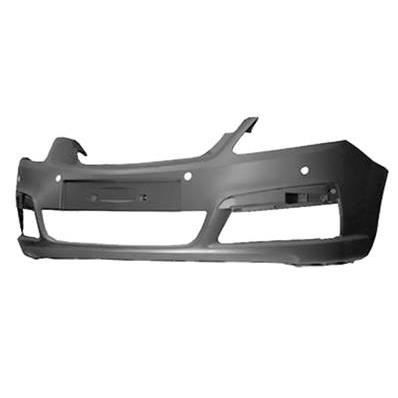Pare Chocs Avant pour OPEL ZAFIRA B ph. 1 2005-2008, trous antibrouillard et capteurs radar, Neuf.