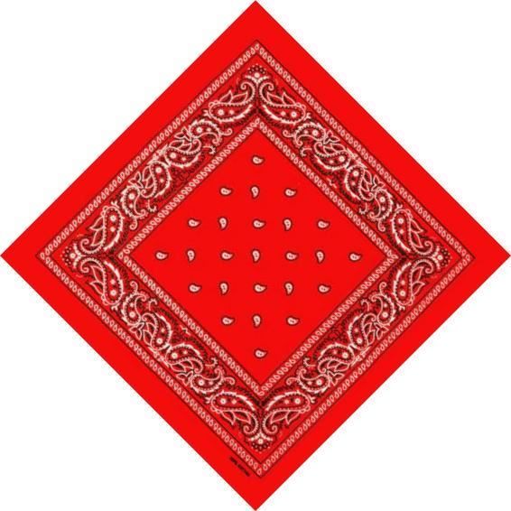 LOT 6 BANDANAS 100% COTON Foulard Motif Paisley Homme Femme Enfant Fille Garçon Airsoft Paintball Country Moto Motard Biker ...
