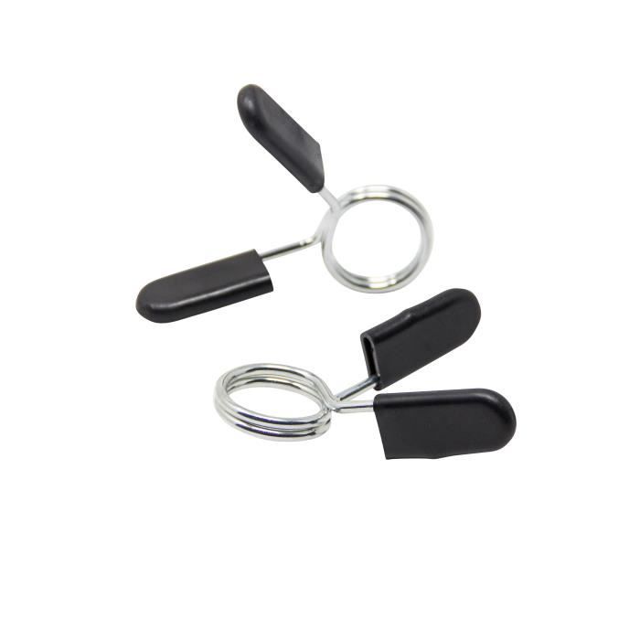 Fermetures à ressort pour barres d'haltères d'un diamètre de 30mm, 2 pièces