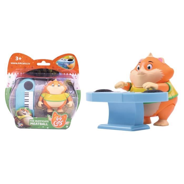 Figurine Boulette + Piano 44CATS - SMOBY