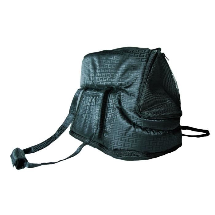 TRIXIE Sac Riva, 26 × 30 × 45 cm, noir pour chien