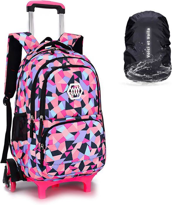Cartable Primaire Fille Cartable A Dos Scolaire Roulette Ce1 Ce2 Sac A Dos Roulettes Fille Trolley Bag Bagage Enfant Fille K Cdiscount Bagagerie Maroquinerie
