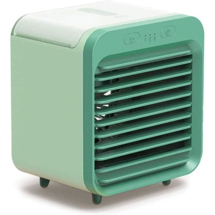Climatiseur Portable Mignon - Mini Ventilateur Avec Réservoir D'eau 270ml, 3 Vitesses, Idéal Pour Bureau Et Extérieur - 13