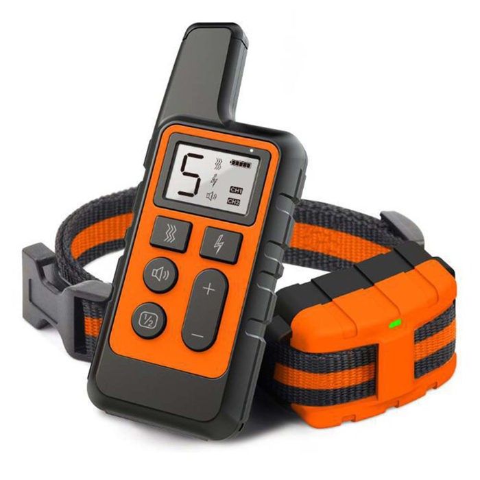 Meilleurs prix pour Collier de dressage électrique pour chien avec bip, vibration et choc, rechargeable, adapté aux petits et grands chiens.