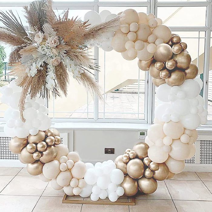 Kit De Décoration - Daisy - 157pcs - Ballons Marguerite - Ballons Macaron - Anniversaire Fille - Maison
