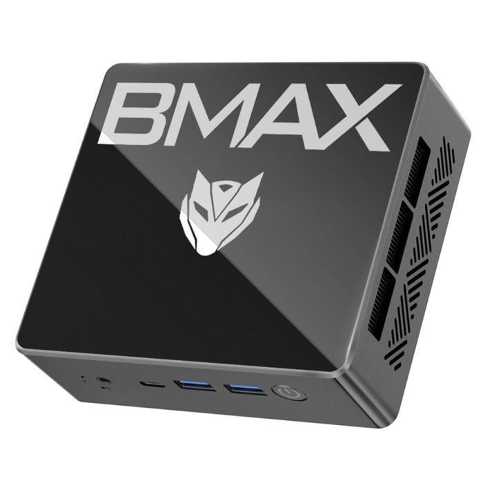 Mini PC BMAX B4 Turbo – Intel Twin Lake N150 4 Cœurs 36 GHz max. – 16 Go de RAM – 1 To de SSD – 2 Ports HDMI + 1 Port Type-C