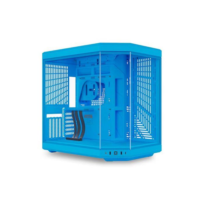 Châssis informatique - HYTE - Y70 - Midi Tower - Design moderne - Couleur bleue - Haute qualité