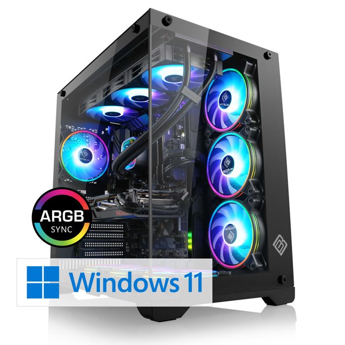 CSL COMPUTER PC Gaming -  - M12330H - AMD Ryzen 9 9950X3D - 64 Go RAM - 2 To SSD