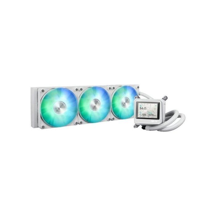 ASUS MAX Gaming LC 360 ARGB LCD Edition système de refroidissement liquide de processeur Taille de radiateur : 360 mm pour : AM4 AM5 LGA1851 LGA1700 cuivre 120 mm - vue 4