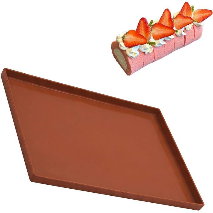 Plaque Génoise Avec Rebord 1Cm Anti DébordementPour Four Et Congélateur[BI178]