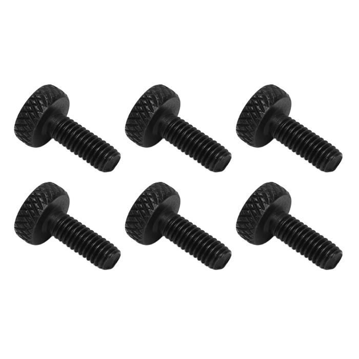 Lot De 12 Vis De Réglage Trémolo Noires M5 Pour Guitare Électrique Floyd Rose - Réglage Précis & Durable