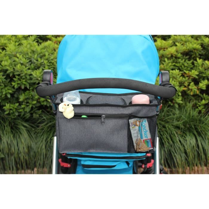 Mi Bollito Sac Sac Poussette Mi Bollito - Organisateur Maman Grande Capacité - Bleu - Fabriqué En Espagne Sac Organisateur Mi Bollito - 10