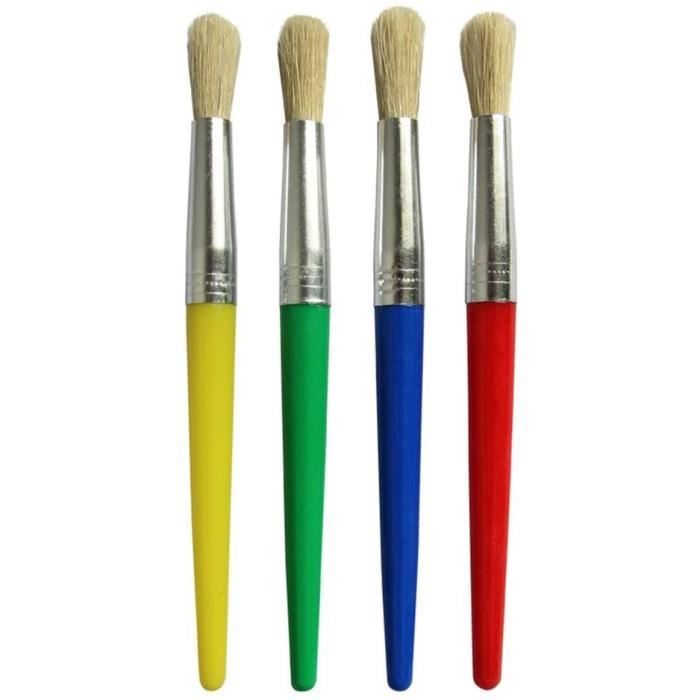Pinceaux de peinture - SANAG - 24 PCS - Nylon professionnel - Pour aquarelle et acrylique Pinceaux de peinture - SANAG - 24 PCS - Nylon professionnel - Pour aquarelle et acrylique