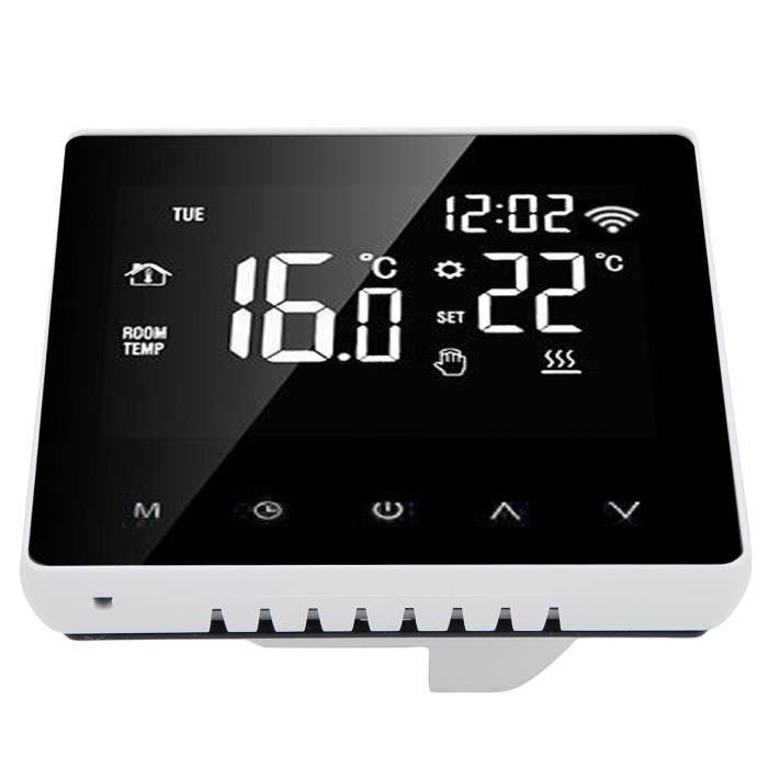 ME81H Smart WIFI LCD Thermostat Chauffeeau par le sol Chaudière électrique bricolage test