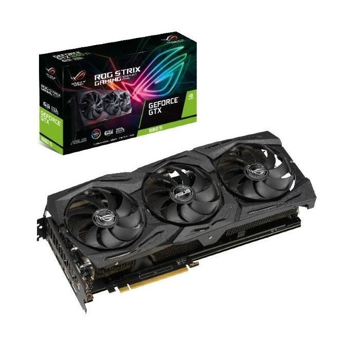 ASUS ROG-STRIX-GTX1660TI-6G-GAMING GeForce GTX 1660 Ti 6 Go GDDR6 ...