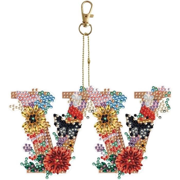 Diamond Painting Porte Clé Talons Hauts Strass Porte-Clés De Peinture Diamant Bricolage Broderie