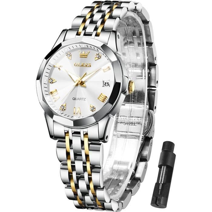 Montre élégante Pour Dames Montre Femme SHENGKE Classique