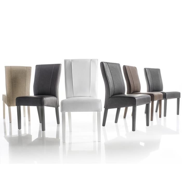 Ou Acheter Des Chaises De Salle à Manger Chaise Salle A Manger Scarlett L 46 X P 63 X H 99 Cm Blanc Achat Vente Chaise Cdiscount