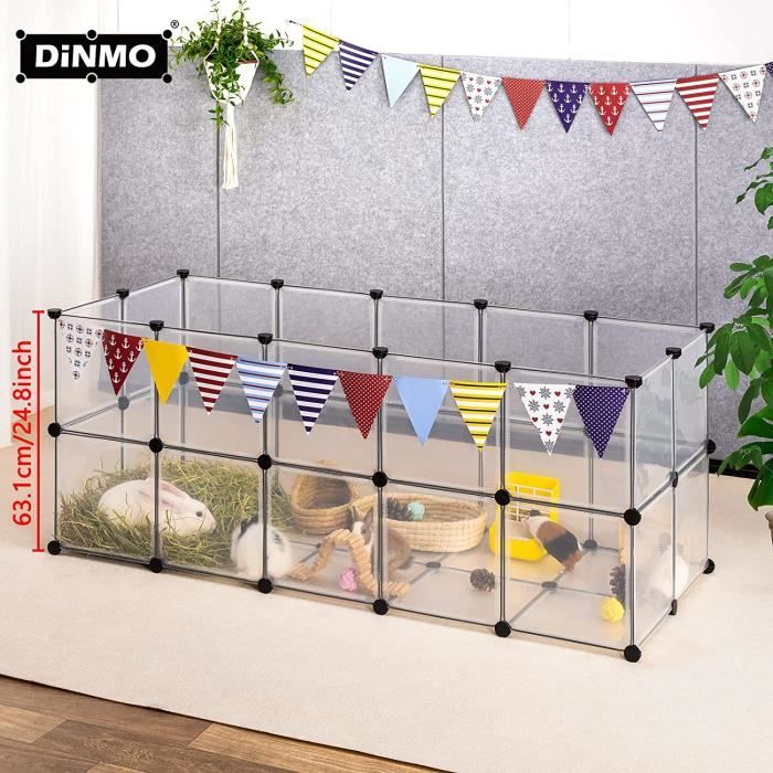Parc pour Animaux, Clôture pour Chiots, Cage Portable pour Petits Animaux, Parc pour Chiens en