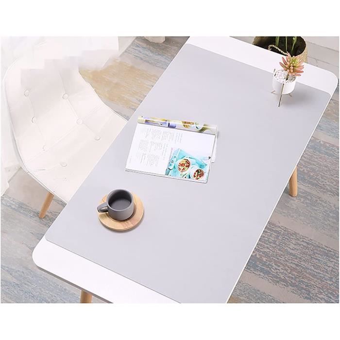Sous-main De Bureau épais, Transparent, Imperméable Et Anti-rayures - 60 X 40 Cm - Tapis De Souris Lisse, Inodore, Respectueux De L'environnement
