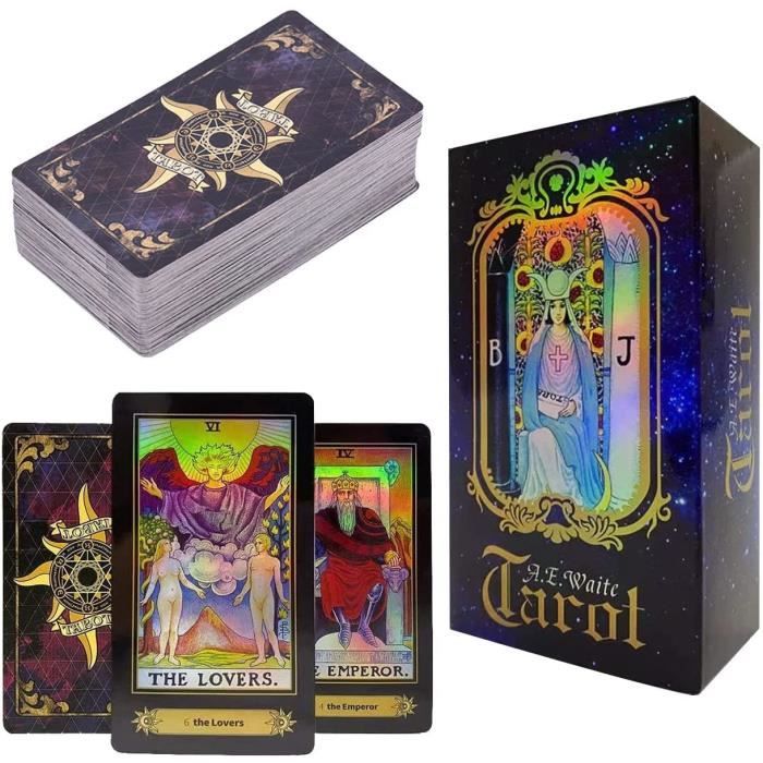 Tarot, XiXiRan Tarot Divinatoire, Tarot de Marseille, Jeux Tarot, Tarot  Waite, Tarot Deck, Carte Tarot Divinatoire, Jeu de Tarot 78 Cartes a Jouer