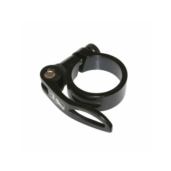 Collier Pour Tige De Selle Velo Route Diam 31 8mm Serrage Vis Noir Argent Alu Seatposts