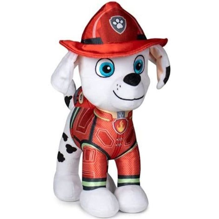 Peluche Pat Patrouille 29 cm Chien Marcus Collection Super Heros - Myghty  Pups - Doudou Licence - Enfant - Chiots - Cdiscount Jeux - Jouets