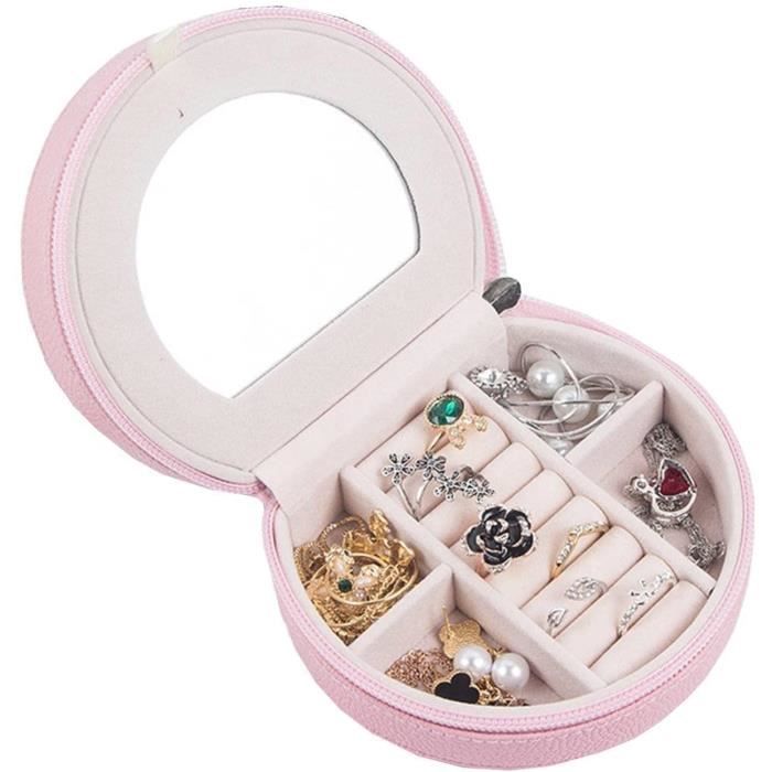 Boîte à bijoux Grand Boîte/Coffret à Bijoux Blanc Boîte pour Bagues