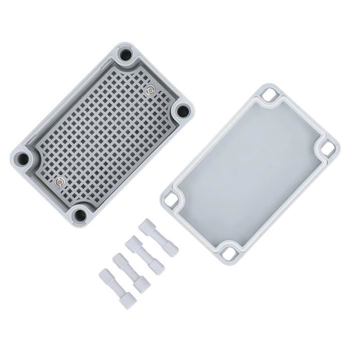 Projet électronique Bleu Métal Bo Tier Jonction Cas DIY 200 X 180 X